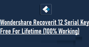 Wondershare Recoverit 12 Serial Key Free